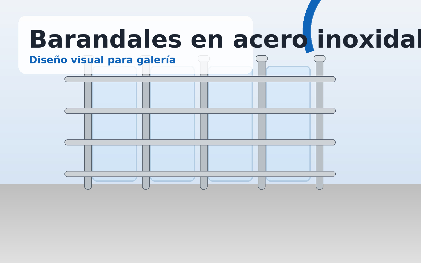 Barandales de acero inoxidable Bainox